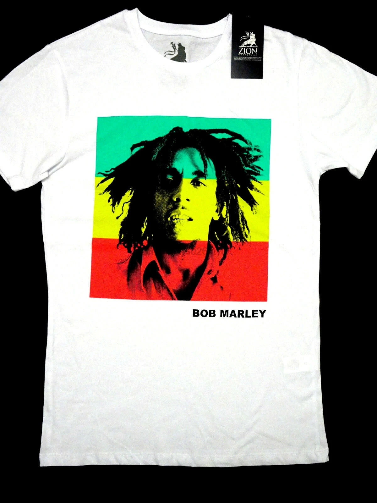 BOB MARLEY Официальная футболка белая хлопковая Мужская Женская BNWT PRIMARK |