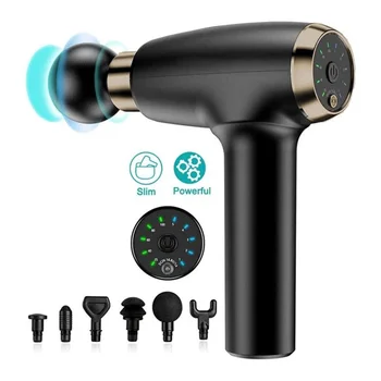 

Muscle Massage Gun 5-Speed Display Portable Massage Gun Relaxation Percussion Massage Device Slimming Shaping Pain Relief