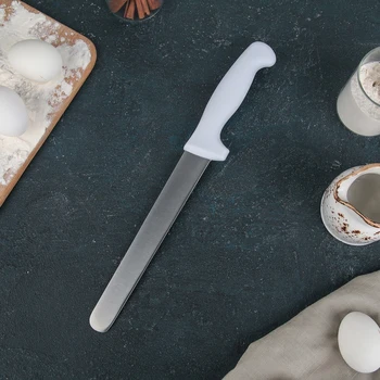 

Biscuit knife, straight edge, plastic handle, work surface 20 cm (8 ")