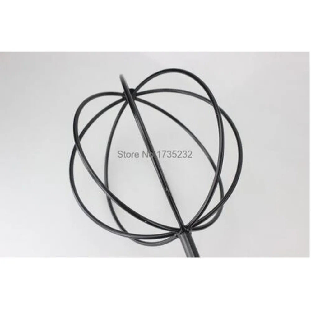 Black Metal Wig Display Stand Hat Display Rack Iron Art Hat Holder Cap Holder Rack