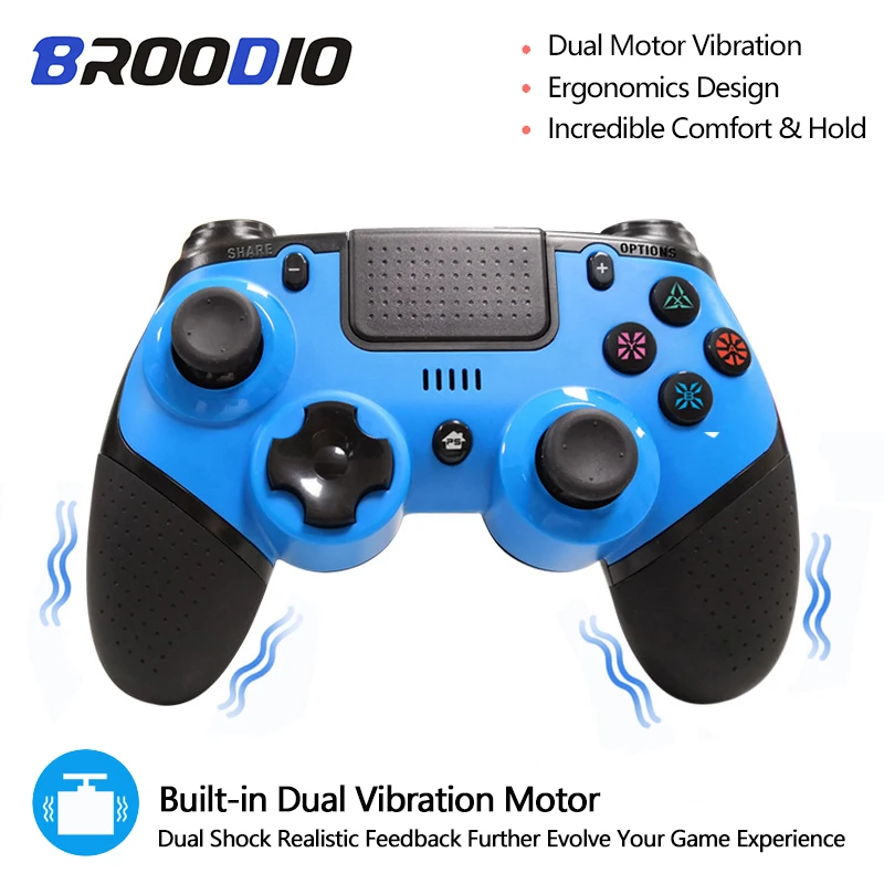 

PS4 Bluetooth Wireless Controller For Playstation Dualshock 4 PS4 Control For Nintendo Switch Controller For IOS Android Gamepad
