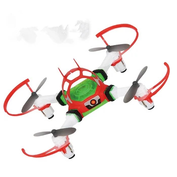 

Mini DIY Intelligent 6 IN 1 2.4G RC Quadcopter Multi-functional Colorful RC Robots Hover Racer Gifts Toys for Land and Air Drone
