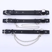Women's Chain Belt Fashion Adjustable Pin Buckle Waistband Female Girdle Corset Designer Trend Punk Belts For Jeans Accessories