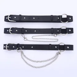 Women's Chain Belt Fashion Adjustable Pin Buckle Waistband Female Girdle Corset Designer Trend Punk Belts For Jeans Accessories