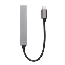 USB C концентратор типа C до 4 USB 3,0 адаптер для Macbook Pro мобильный телефон ноутбук H37B