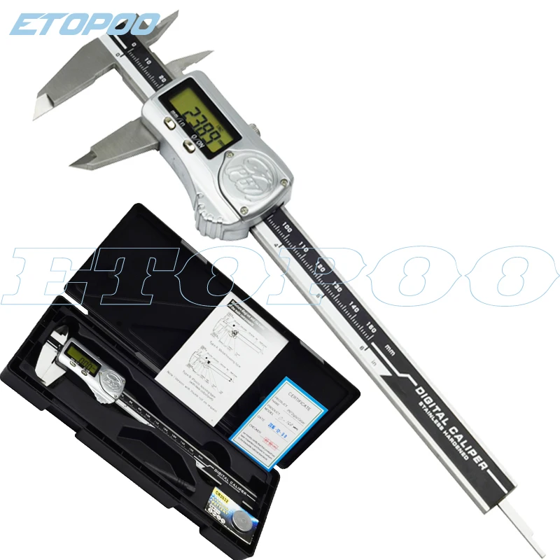 High-quality-IP67-Water-proof-Digital-Caliper-0-150mm-6inch-Metal-Electronic-Vernier-Caliper-gauge-micrometer