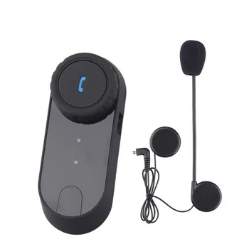 

Motorcycle Universal Helmet Bluetooth Intercom Headset controller is waterproof and sunscreen durable Binaural Stereo With FM