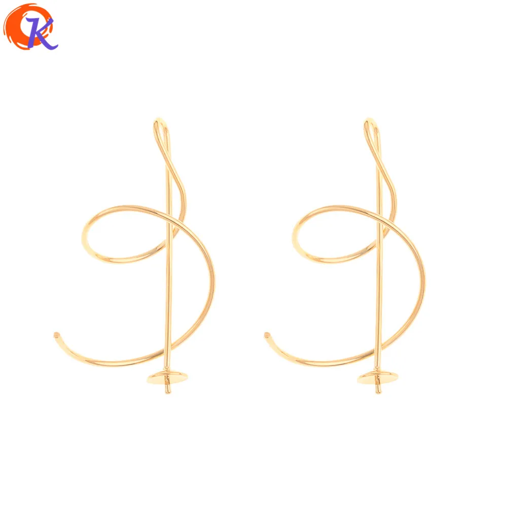 

Cordial Design 20Pcs 23*40MM Jewelry Accessories/Earrings Connectors/Genuine Gold Plating/Hand Made/Jewelry Findings Component