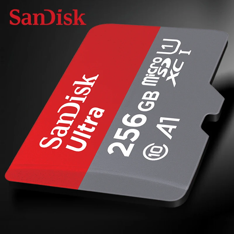 Оригинальная карта памяти SanDisk Micro SD 32 Гб A1, 16 ГБ, 64 ГБ, 128 ГБ, 200 ГБ, 256 ГБ, 400 гб, 98 Мб/с, TF карта, флеш-накопитель для смартфона