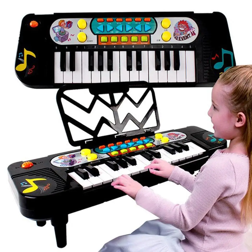 

Fashion Children Electronic Toy Piano Musical >3 Years Old Toys 3 x AA Battery(Not Include) Musical Instrument
