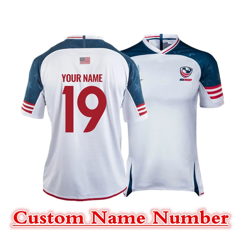 

2019 USA RWC RUGBY JERSEY HOME JERSEY size S-5XL Print custom name number Top quality free shipping