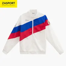 Куртка Team Russia OFA218-037/001-WHT женская без капюшона белая