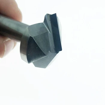 

PCD chamfering cutter Diamond angle cutter 80 60 120 degree high gloss chamfering cutter single crystal