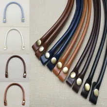 

9 Colors Bag Handle with Snaps Women Handbag Tote Handles Clutch Bag Straps Shoulder Strap Replacement Accessories Bag Parts