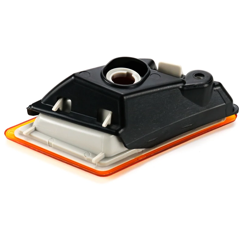 Левый и правый Передний Габаритный светильник с желтыми линзами без лампы для Benz C230 C250 C300 C350 2008-2011 C63 AMG 2008