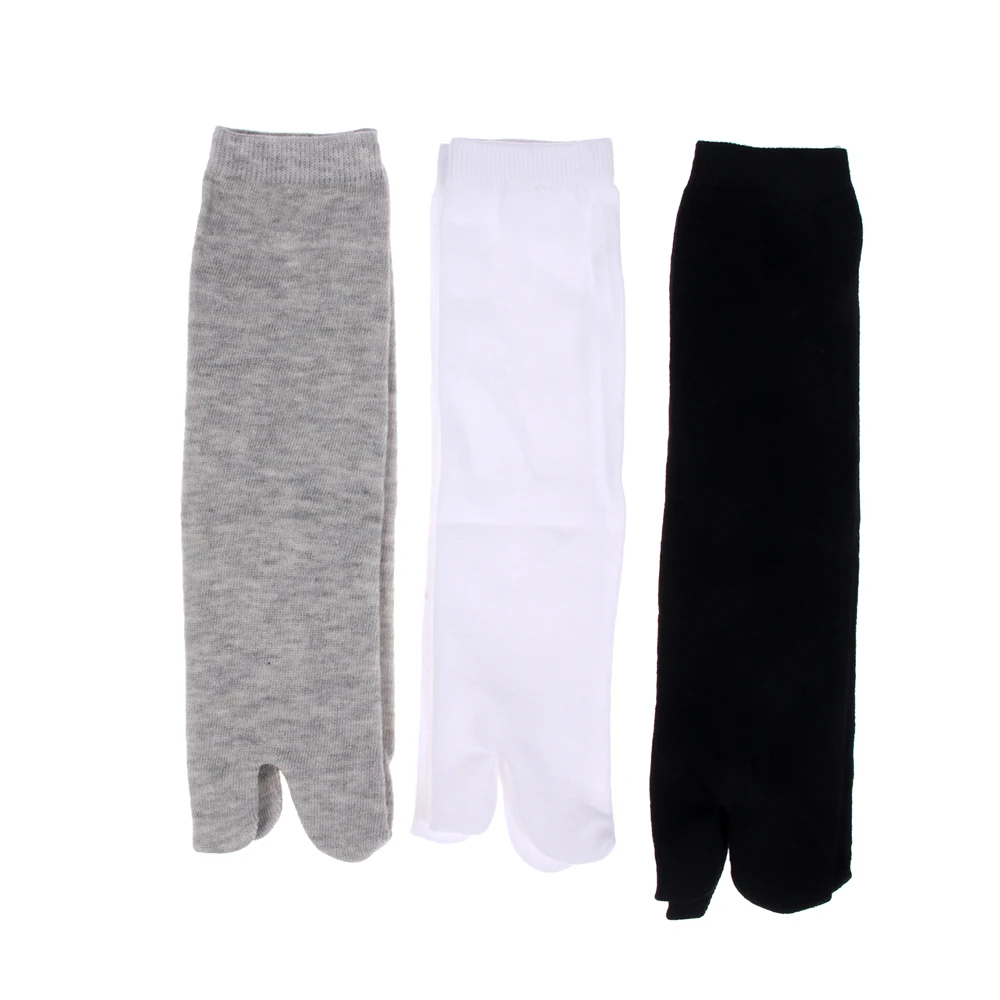 Hot Sale 1Pairs Unisex Japanese Kimono Flip Flop Sandal Split Toe Ninja Socks Ankle Men Socks Comfortable High Quality