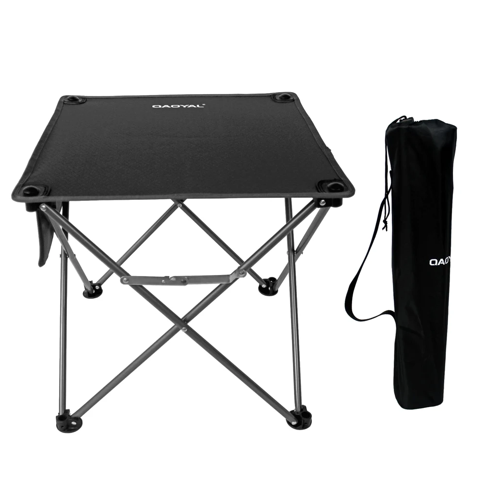

HooRu Roll-up Folding Table Picnic Fishing Camping Cloth Tables Outdoor Portable Beach Lightweight Furniture Backpacking Desk