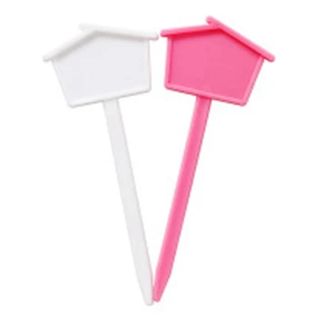 

3PCS Gardening Accessories Label Insert House Type Label Card Gardening Supplies