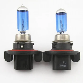 

2 Pieces Halogen Headlight Bulbs H13 9008 Driving Lamp 5900K White