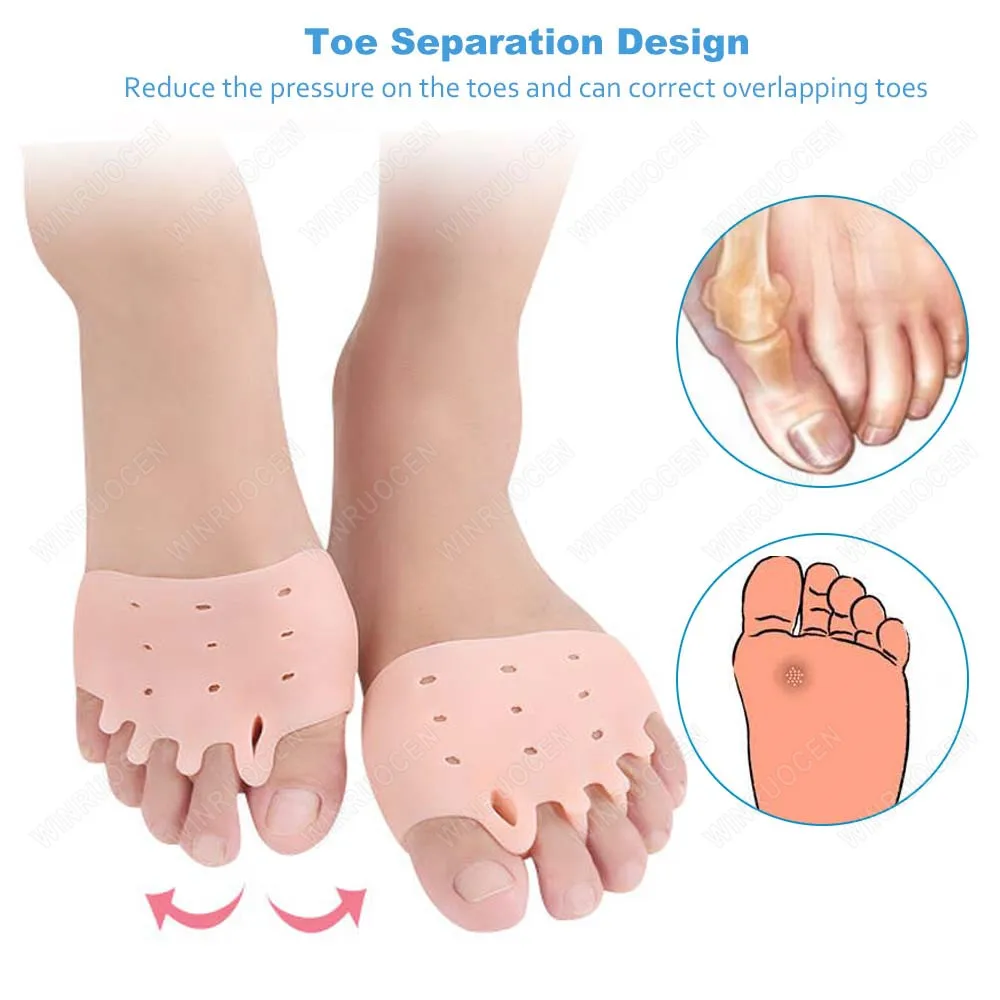 Рисунок 2 - Силиконовый сепаратор для пальцев ног