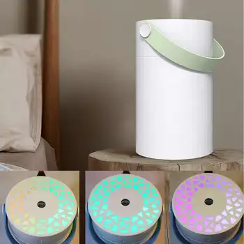 

Air Humidifier USB Ultrasonic Aroma Diffuser 3 in 1 mini Essential oil Diffuser with LED light USB fan for Car Home Humidifiers