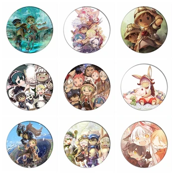 

Made in Abyss Cosplay Badges Regu Brooch Icon Collection Bags Riko Nanachi Breastpin for Backpacks Clothing