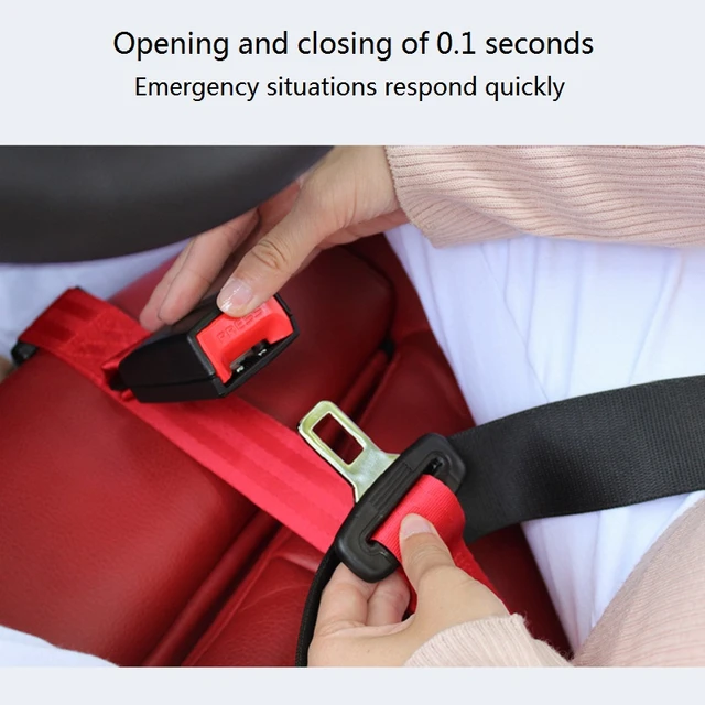 Embarazada Extender el cinturón de seguridad del coche Rojo Verde