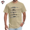 Men Short Sleeve Sniper Rifles Tshirts Justice Tops Shirt Retro Justice O Neck T-shirts Wholesale ► Photo 3/6