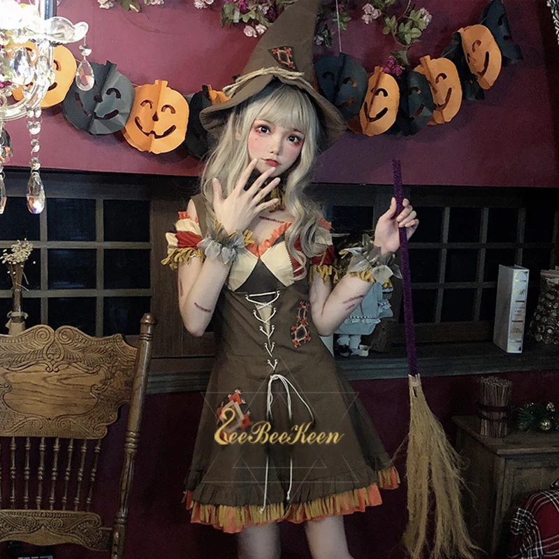 

Halloween Costumes For Women Pirate Costume Adult Witch Cosplay Costume Girls Anime Hunter Cosplay Suit Hat And Dress