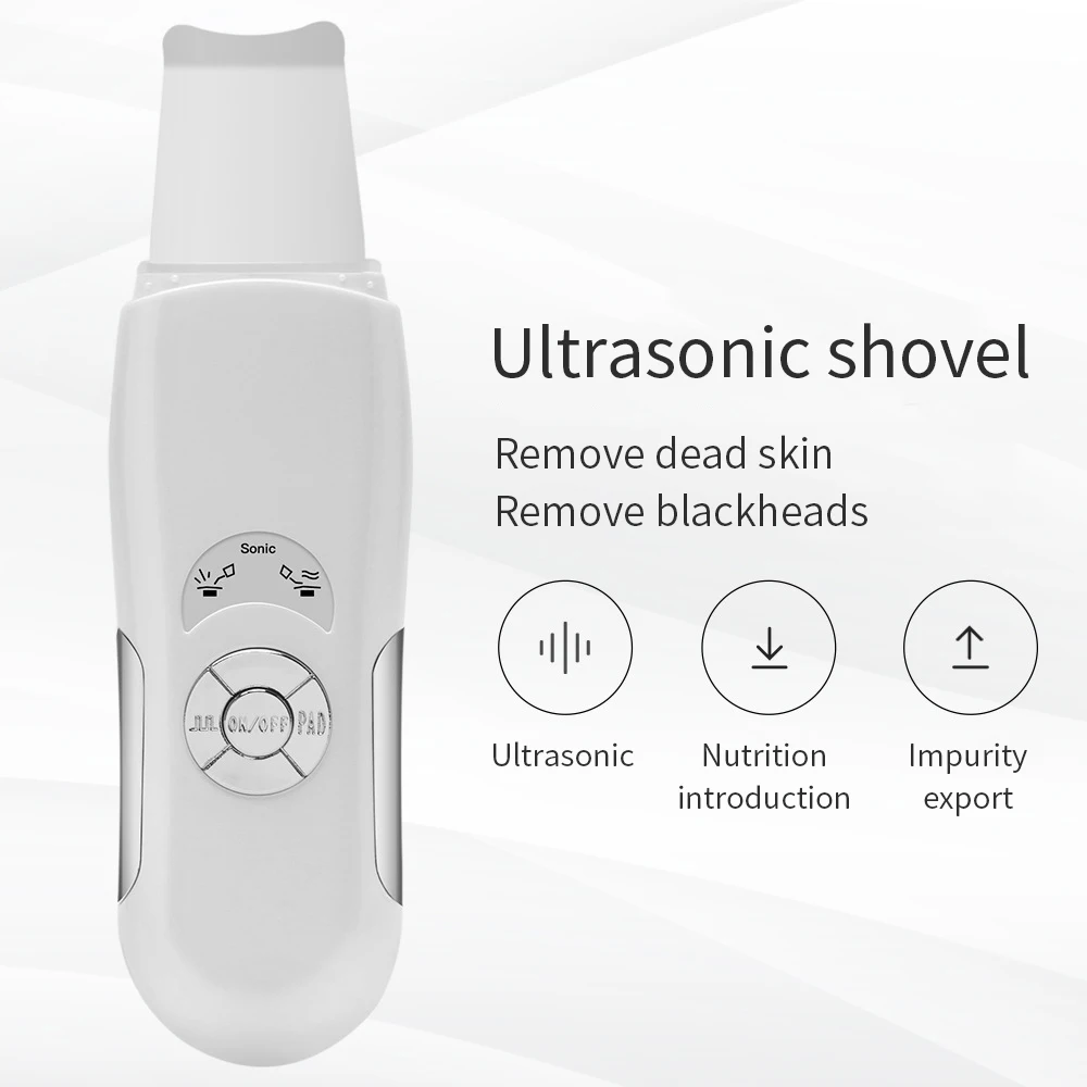 

Ultrasonic Scraper Blackhead horny Facial Lifting Deep Purifying Skin Detector Scraper