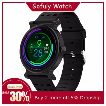 

Gofuly R20 Smart Call Watch Heart Rate Monitoring Call Sports Waterproof Bracelet IP67 Men Sport Pedometer Smart Watch #30