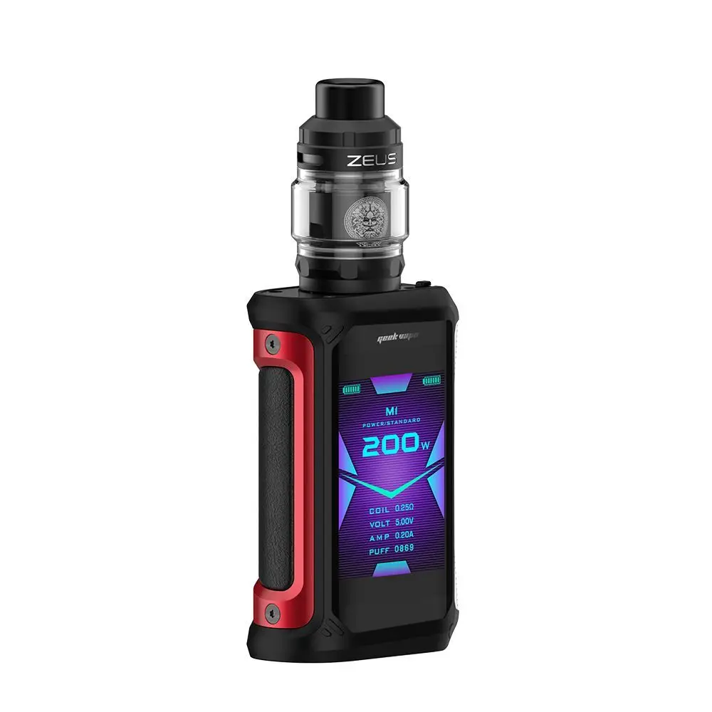 Оригинальная Geekvape Aegis X с 200 Вт Максимальная мощность по Двойной 18650 Батарея и Zeus