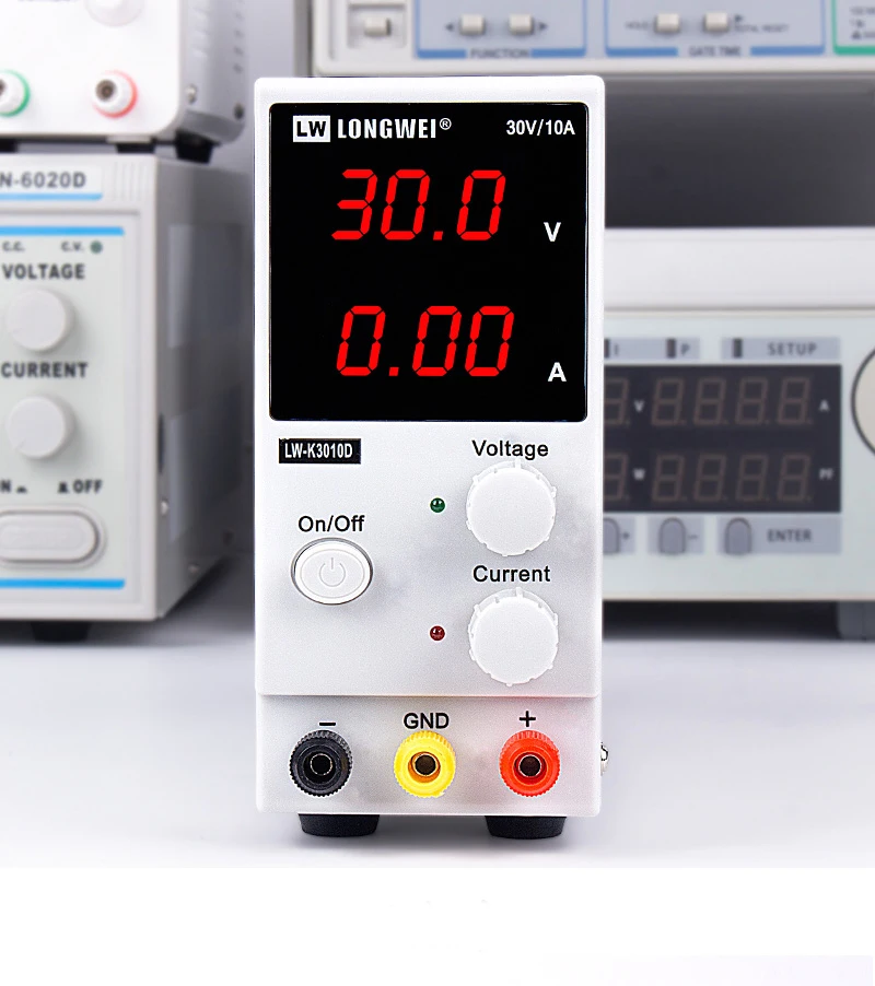 K3010D мини Регулируемый Цифровой DC Питание 30V 10A лаборатории коммутации Питание 110 v-220 v ноутбук телефон ремонт паяльная