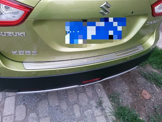 Suzuki Swift крышка на заднюю фару автомбиля Suzuki 17-Swift внутренняя отделка Модифицированная крышка на заднюю фару автомбиля капот из нержавеющей стали