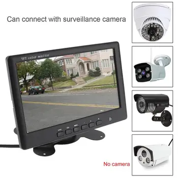 

Car Styling 7 Inch Car Monitor Color Lcd Screen Car Parking System Monitor For Car Reverse Rear View Camera