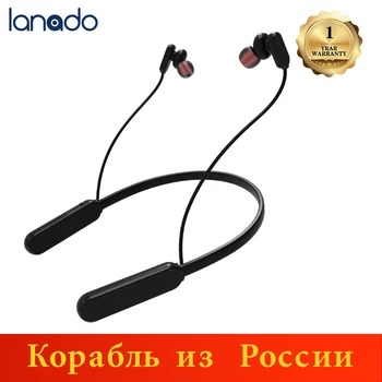 

Lanado Neckband Earphones Wireless Fone Bluetooth Headphones with Mic Handsfree TWS Earbuds Noise Canceling Headphone Headset