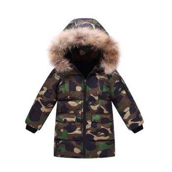

Boys Coats Winter Thick camouflage Children Coat Teen Boys Parka Hooded Jacket Spring Fall Outerwear Stylish outwear Boy Clothes