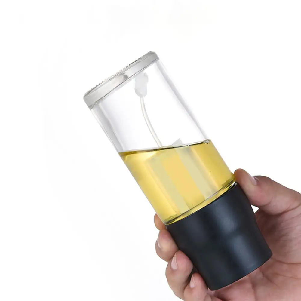 Распылительная бутылка пневматическая папка-разделитель бутылка кухня количественный прессованный резервуар для масла уксус, соевый соус бутылка японское оливковое масло