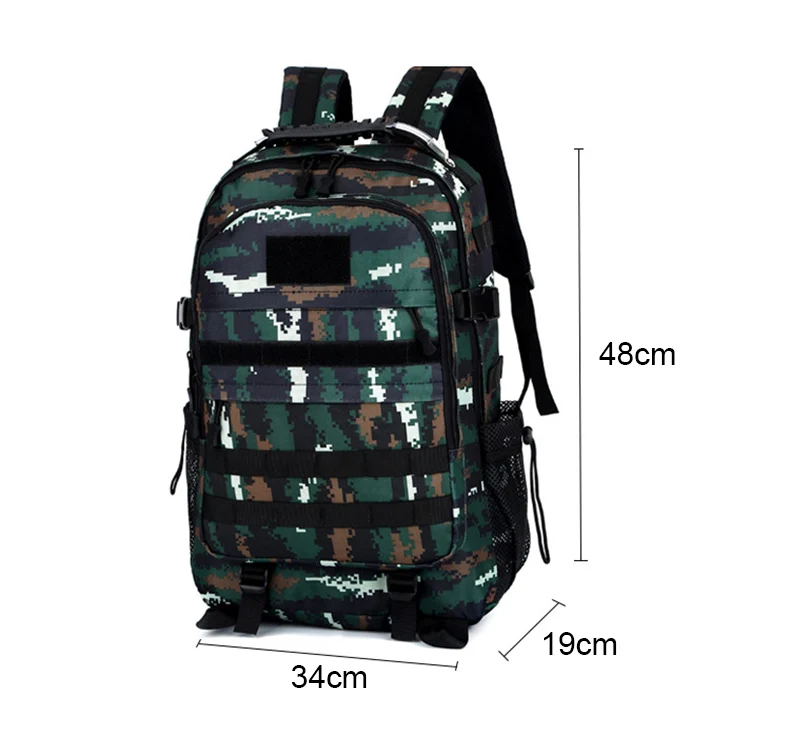 Большой Вместительный военный рюкзак для мужчин, 15 дюймов, армейская сумка для ноутбука, водонепроницаемый нейлоновый Тактический Рюкзак Molle для улицы, Горные Сумки XA8D
