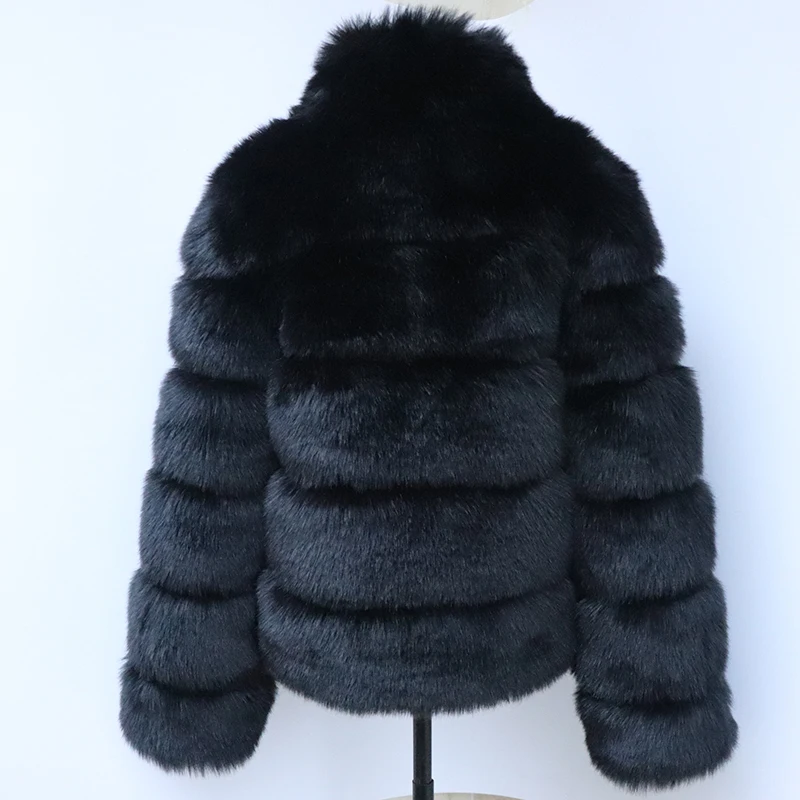Faux Fur Luxe Zachte Winterjas Oversized Dames - Ella & Rose