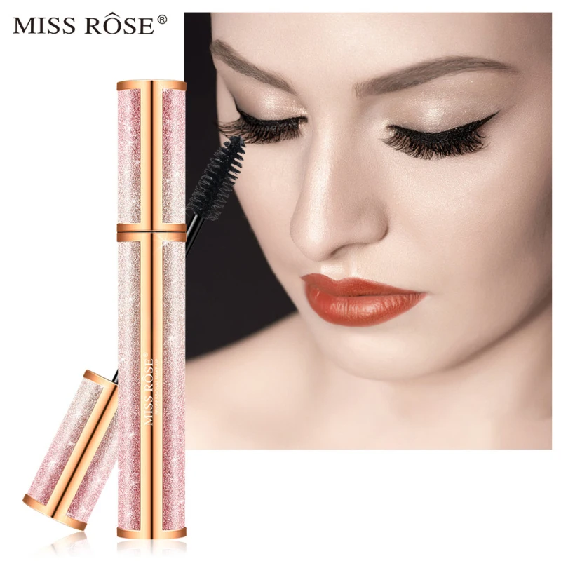 MISS ROSE 3D водостойкая Подкручивающая Звездная тушь для ресниц удлиняющая долговечная не легко размазывающаяся тушь для ресниц женский инструмент для макияжа глаз TSLM1