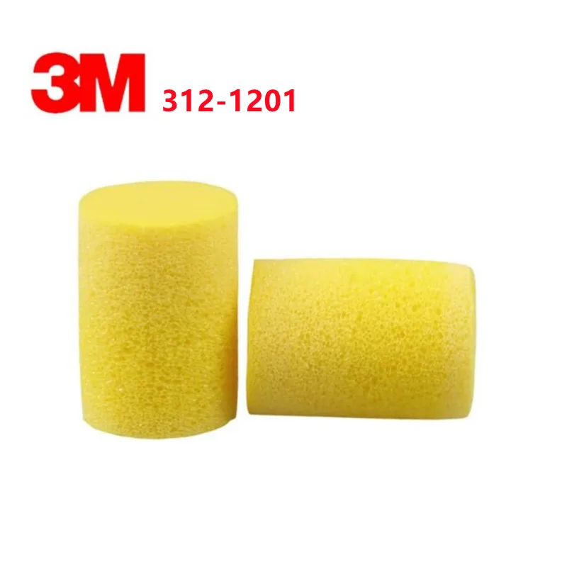 3M-tapones para los oídos para niños y mujeres, antiruido, clásicos,  pequeños, para dormir, amarillo, 312-1201 - AliExpress