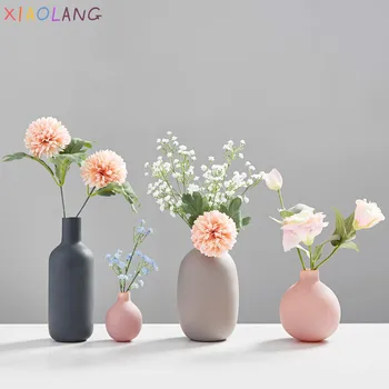 

Vases for Flowers Vase Decoration Home Nordic Flower Vase Ceramic Home Decoration Accessories Modern Living Room Decoration