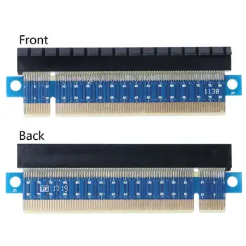 

PCI-E 16X Male to Female Riser Card PCIE Slot 16X Protection Adapter Connector for PC Graphics Card Accessories