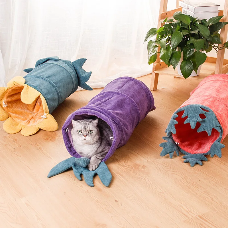 Collapsible Cat Tunnel Cat Passage Pet Toy Cat Crawl Channel for All