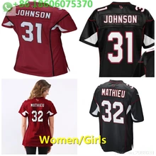 А+++ качество женщины 31 Давид Джонсон 32 Tyrann Mathieu Джерси Аризона