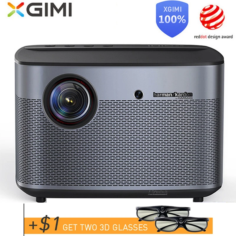 Xgimi H2 Dlp プロジェクター 1080 1080p フル Hd シャッター 3d 4 4k ビデオプロジェクター Android テレビの Bluetooth Wifi ホームシアターモーション補償 液晶プロジェクター Aliexpress