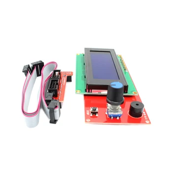

3D Printer Kit Smart Parts RAMPS 1.4 Controller Control Panel LCD 2004 Module Display Motherboard Blue Screen