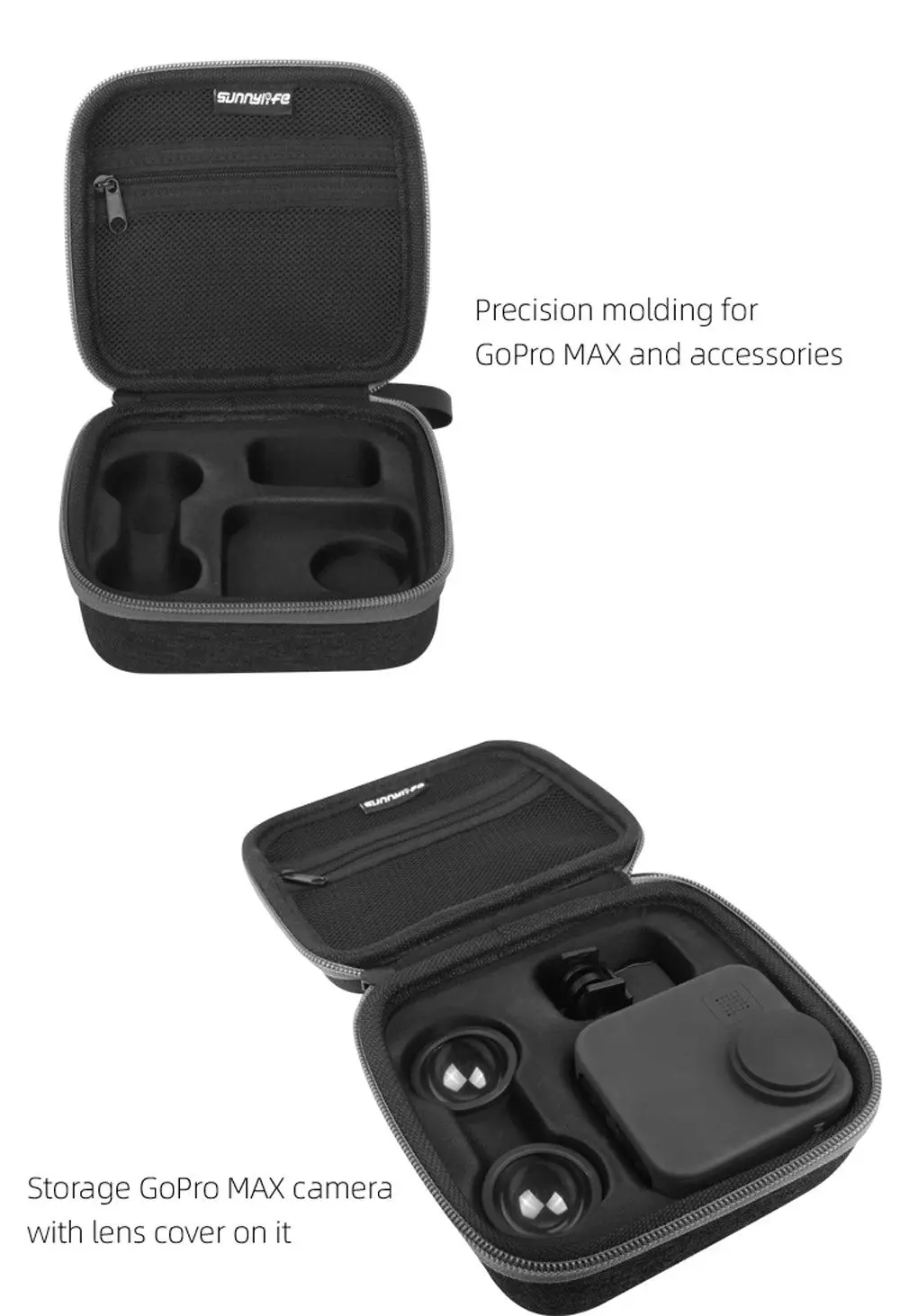 Для GoPro Max жесткий чехол для переноски Портативный защитный чехол для хранения сумка/коробка аксессуары для профессиональной спортивной камеры