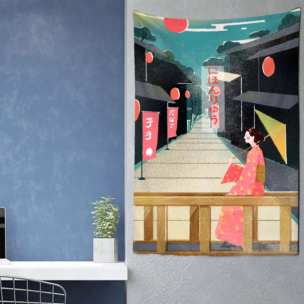 THE ART BOX Turquoise Tapisserie Arbre De Vie Tapisseries Psychédéliques Coton Indien Double Couvre-lit Pique-nique Plaque Murale Décor Plafond Mur Art